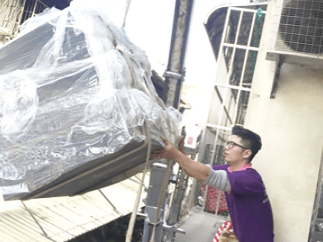 沙發搬運防護流程